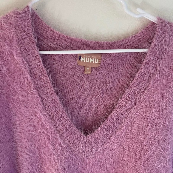 Cozy Forever Sweater in Pretty Pink Knit Show Me Your Mumu - Picture 3 of 8